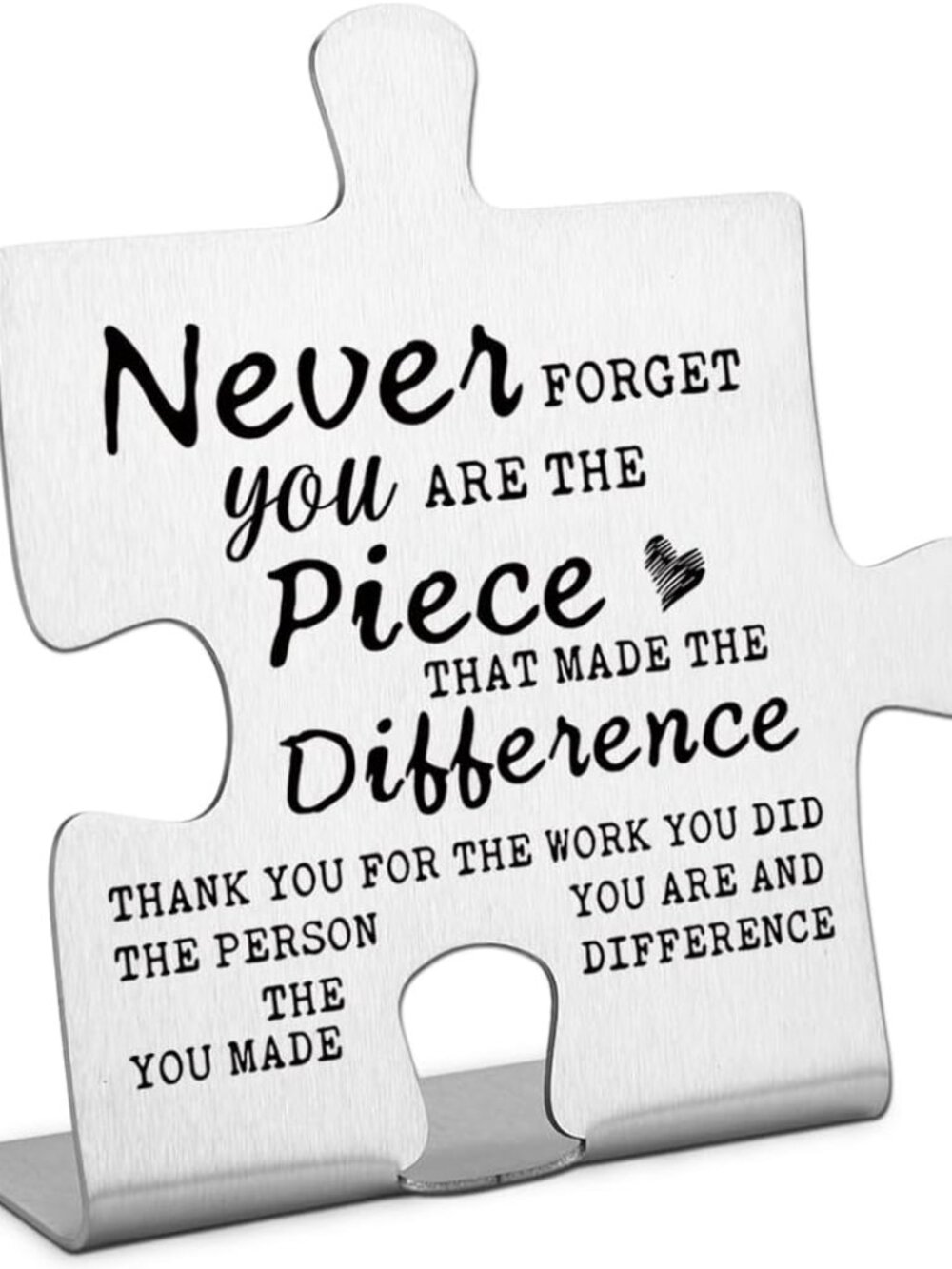 Thank you Appreciation gifts for Teacher Coworker, Retirement Desk Decor | Teach